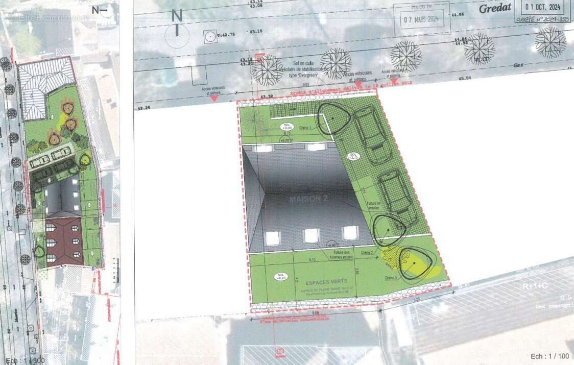 Terrain à SAINT-MAURICE