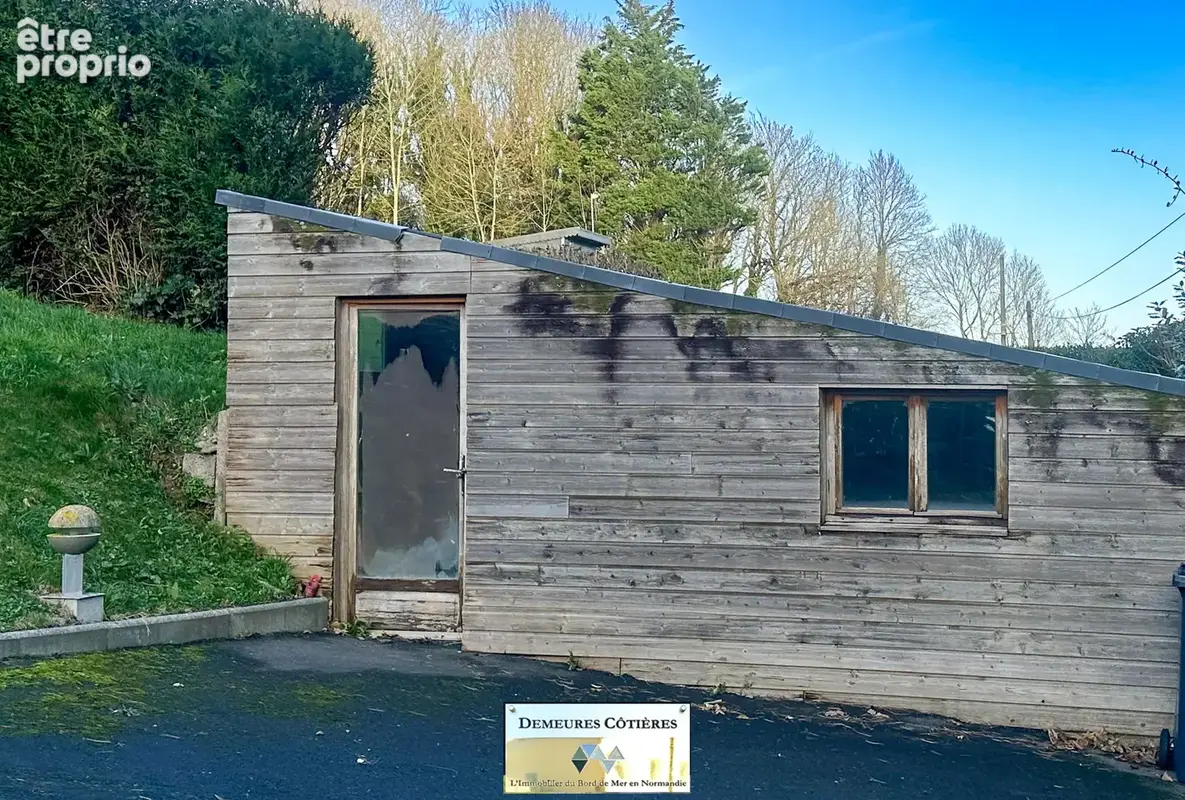 EXCLUSIF - Propriété atypique vue sur mer et plage à pied, dans une valleuse verdoyante entre FECAMP et YPORT - photo 28