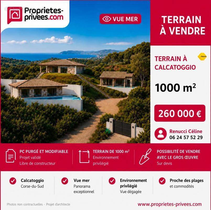 Terrain à CALCATOGGIO