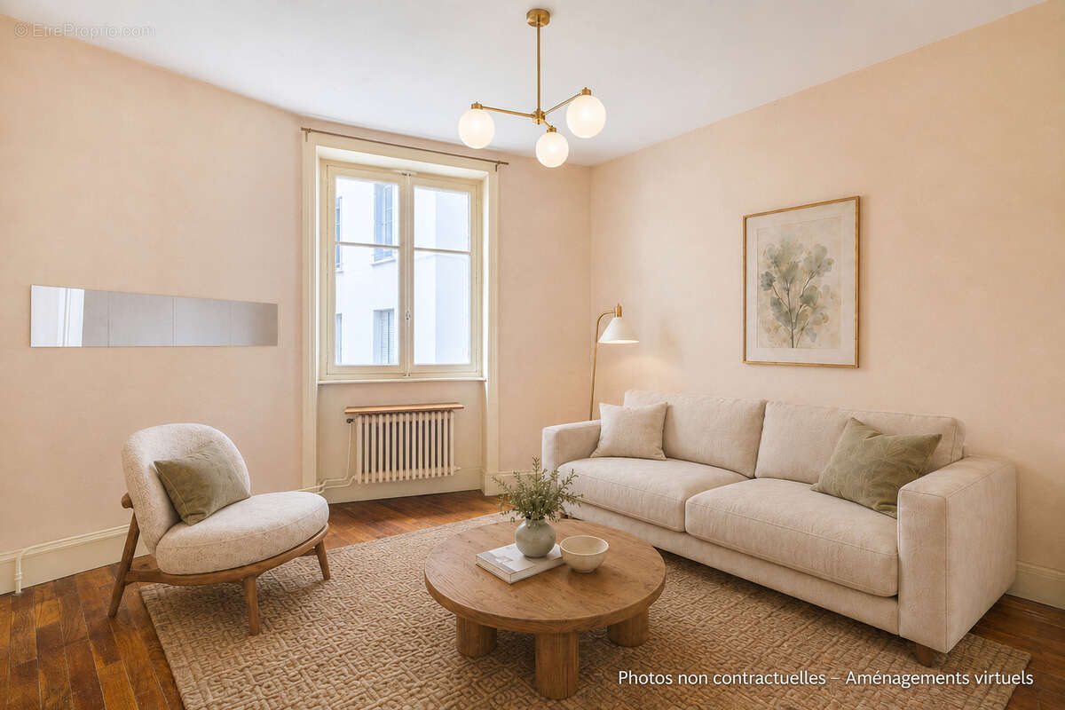 Vente appartement  1 pièce et cuisine - Lyon 6 Mairie - à rénover - photo 5