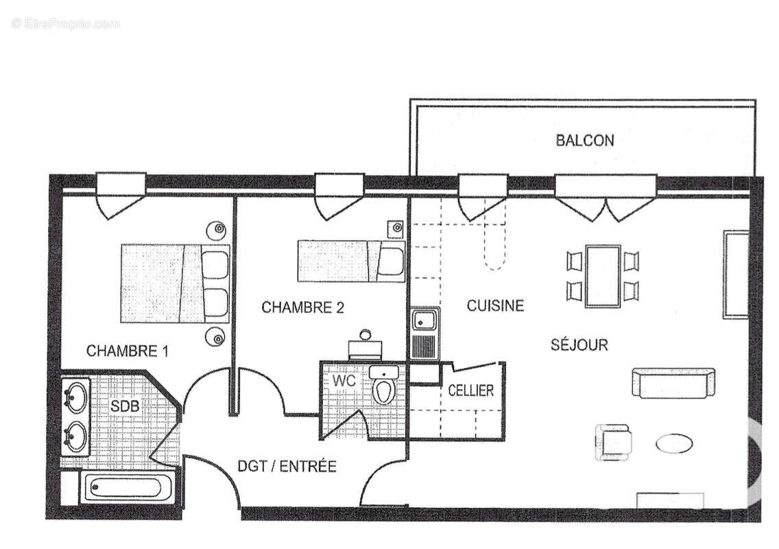Appartement 64 m² à Reze  - photo 8