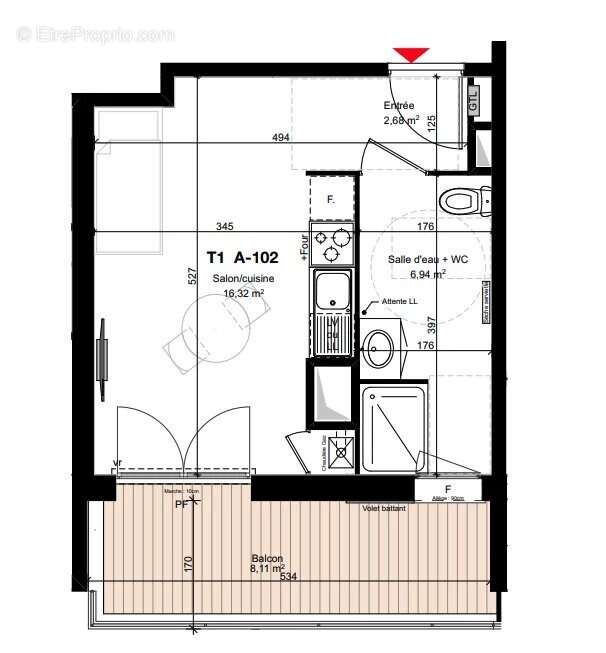 Appartement à AX-LES-THERMES