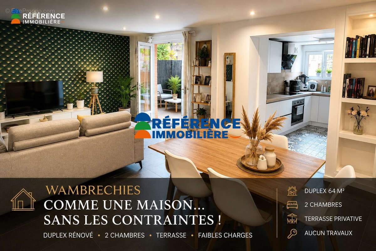 Appartement à WAMBRECHIES