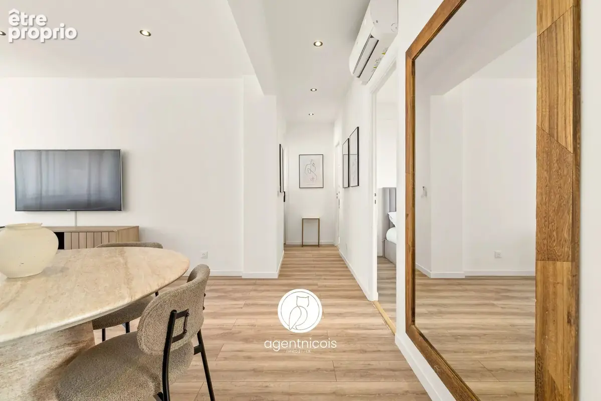 Nice // libération - rue raiberti : 3 pieces / traversant sud-nord / balcons / cave - photo 8