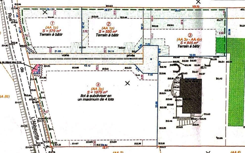 Terrain à MAGNY-SUR-TILLE