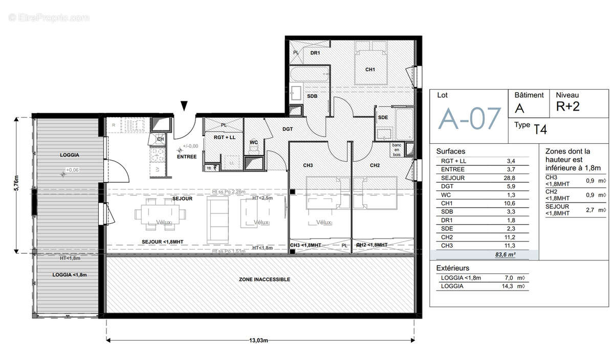 Appartement à CUGNAUX