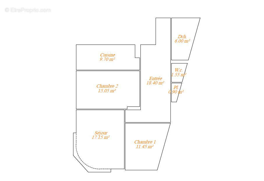 Menton 3 pièces 80.20 m2 - vente en viager - photo 16