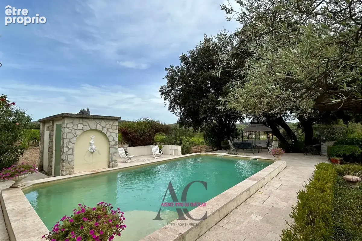 Propriété de caractère – 7 pièces – environ 350 m² – 7 hectares – puget-ville - photo 3