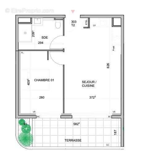 Appartement à BEAUSOLEIL