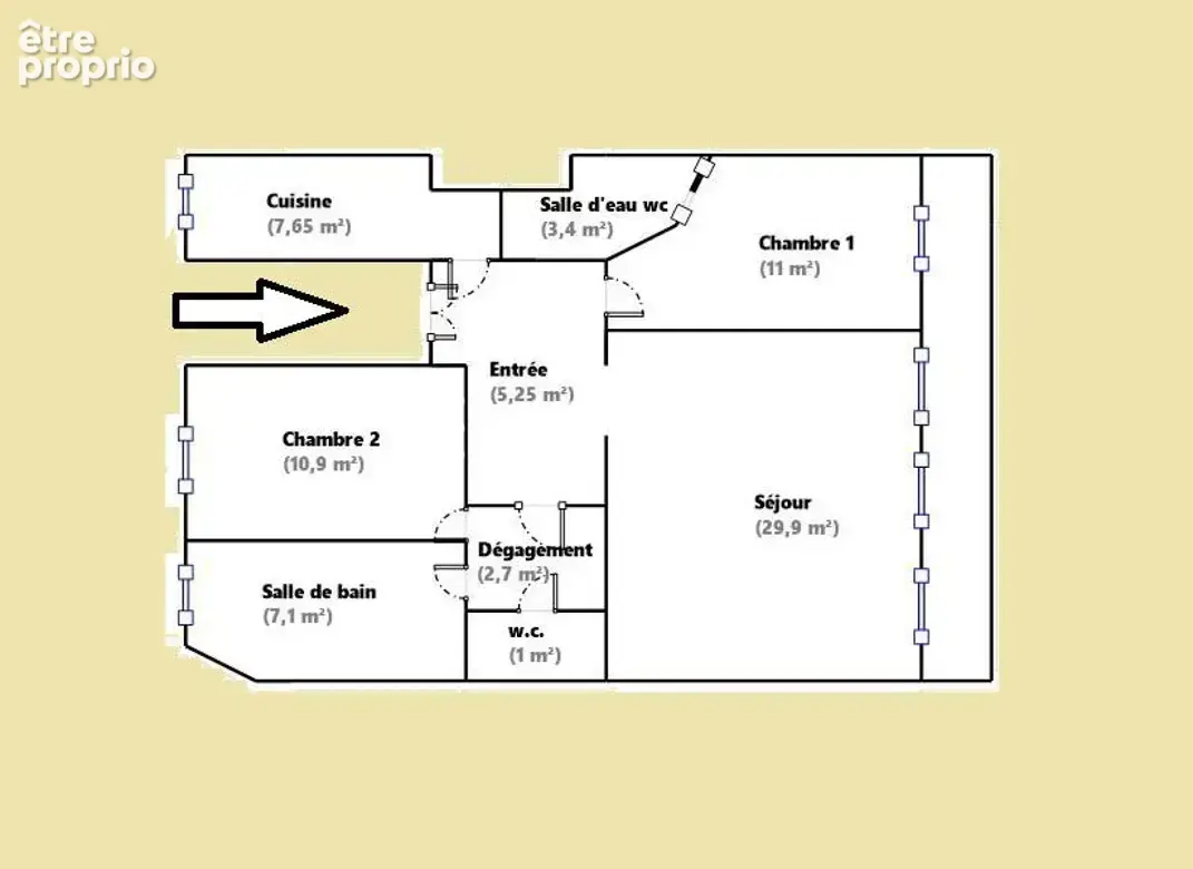 Appartement - photo 3