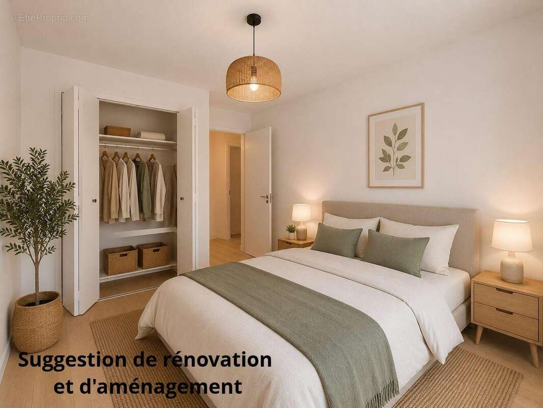 suggestion rénovation et aménagement chambre 2 - Maison à MONTELIER