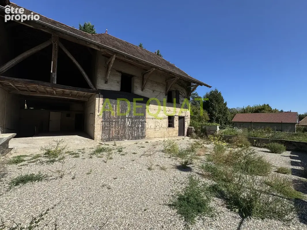 St victor de morestel, grange a renover 200m2 planchers - photo 10
