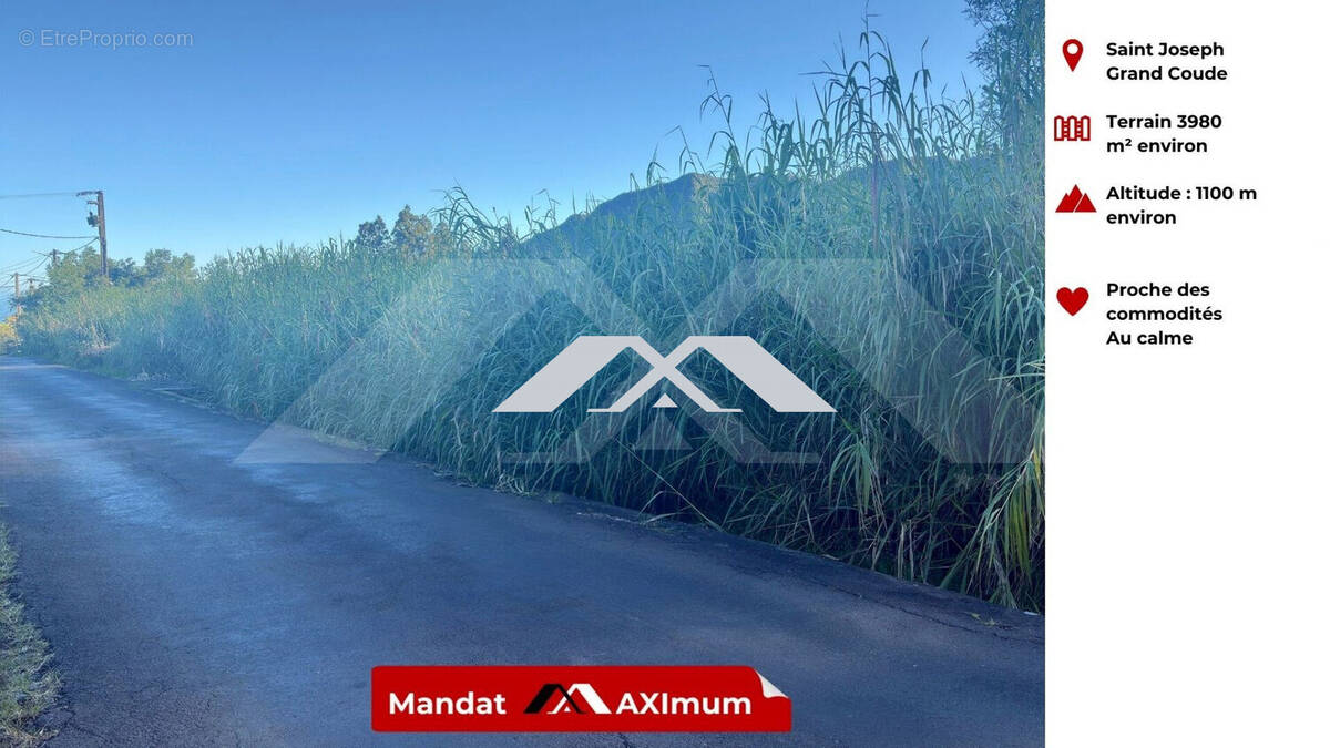 Terrain à SAINT-JOSEPH