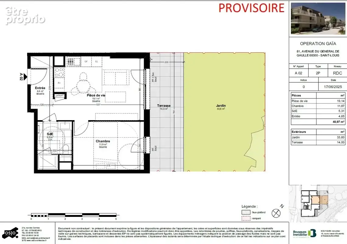 Programme neuf gaïa - rez de jardin t2 - photo 2