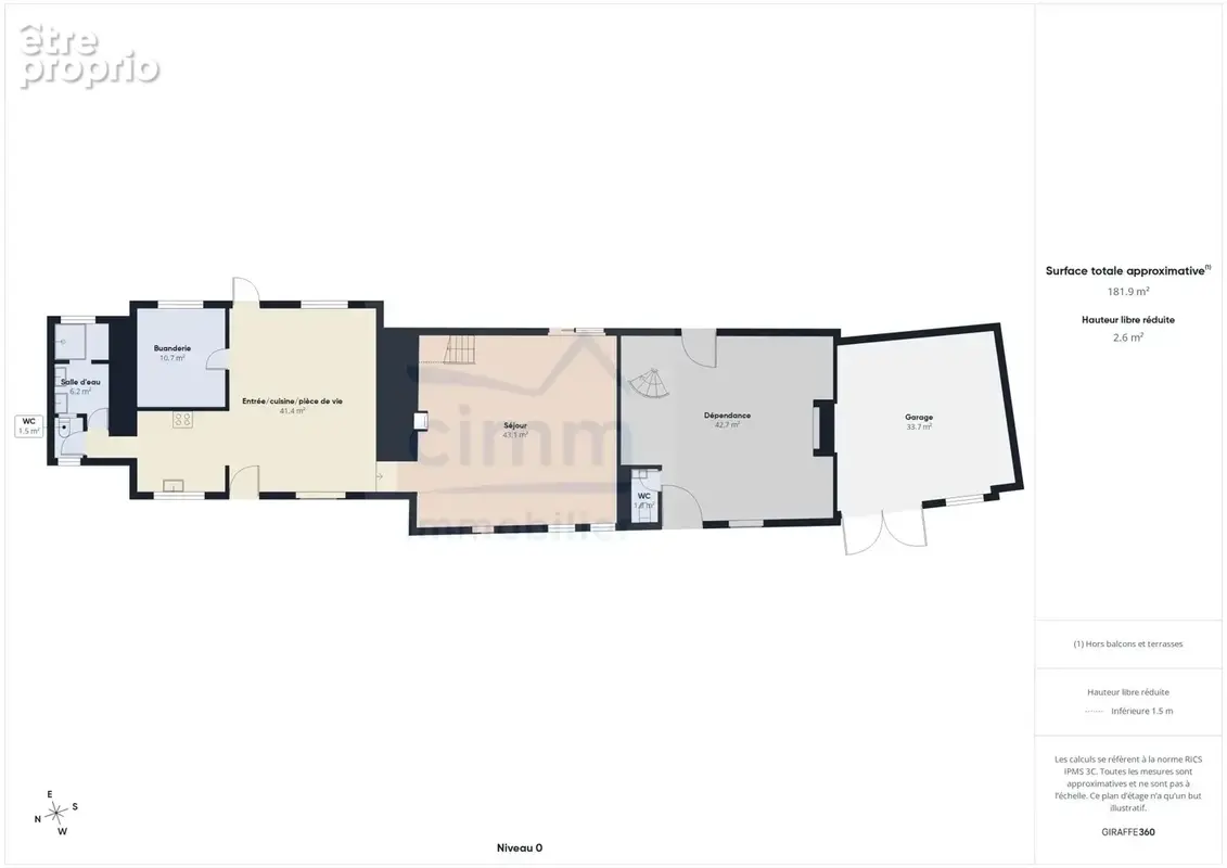 Maison de 161 m² sur un terrain de 2915 m² - photo 2