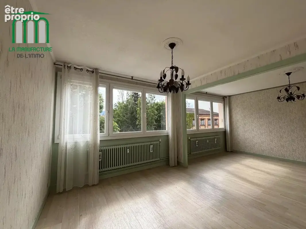 Saint etienne bellevue - appartement t4  traversant et lumineux de 79,28m² avec 2 chambres + garage + cave - photo 13