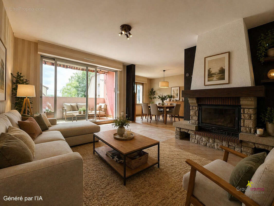 Généré par l'IA - Appartement à REICHSTETT