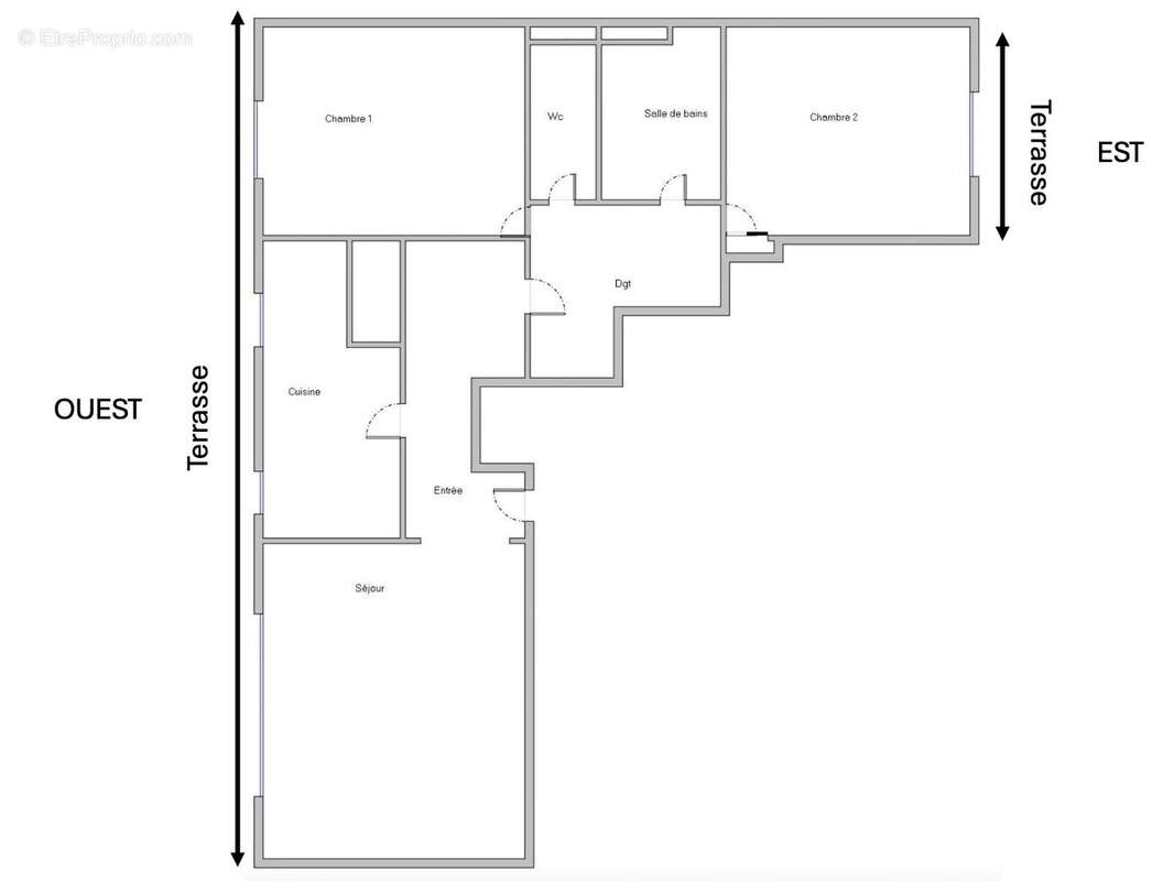 Appartement à PARIS-14E