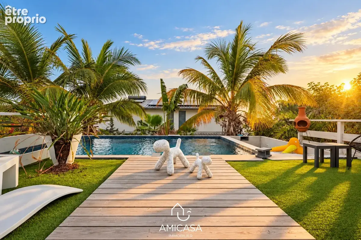 Trois bassins (la reunion) - villa de charme t4 avec piscine + dependance - photo 6