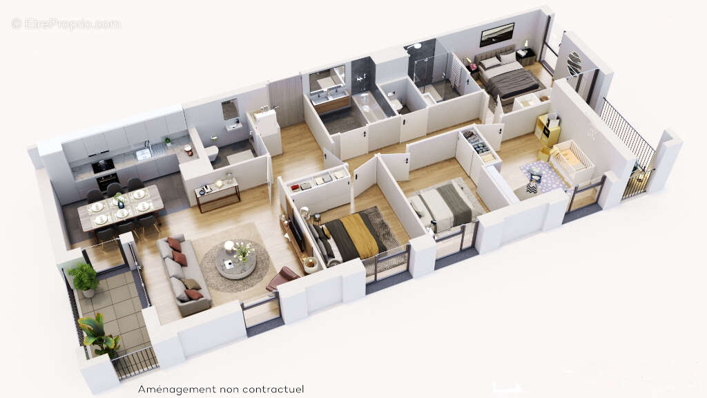 Appartement à MASSY