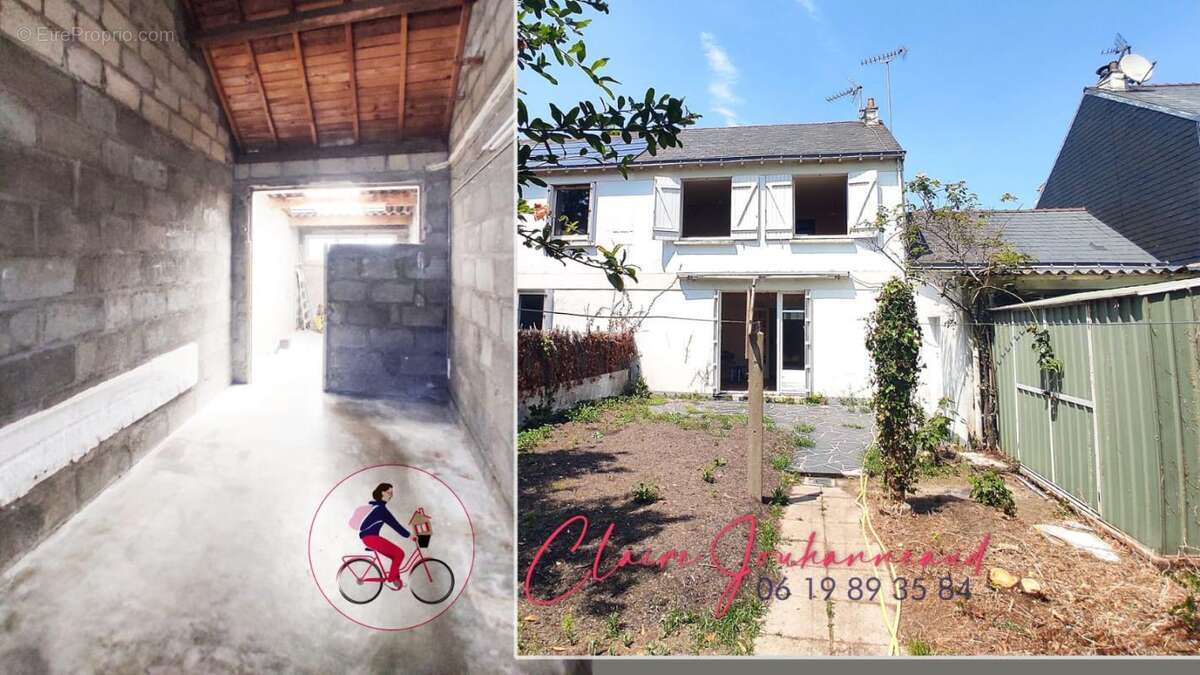 Maison  saine à rénover avec 3 chambres , jardin et garage - photo 12