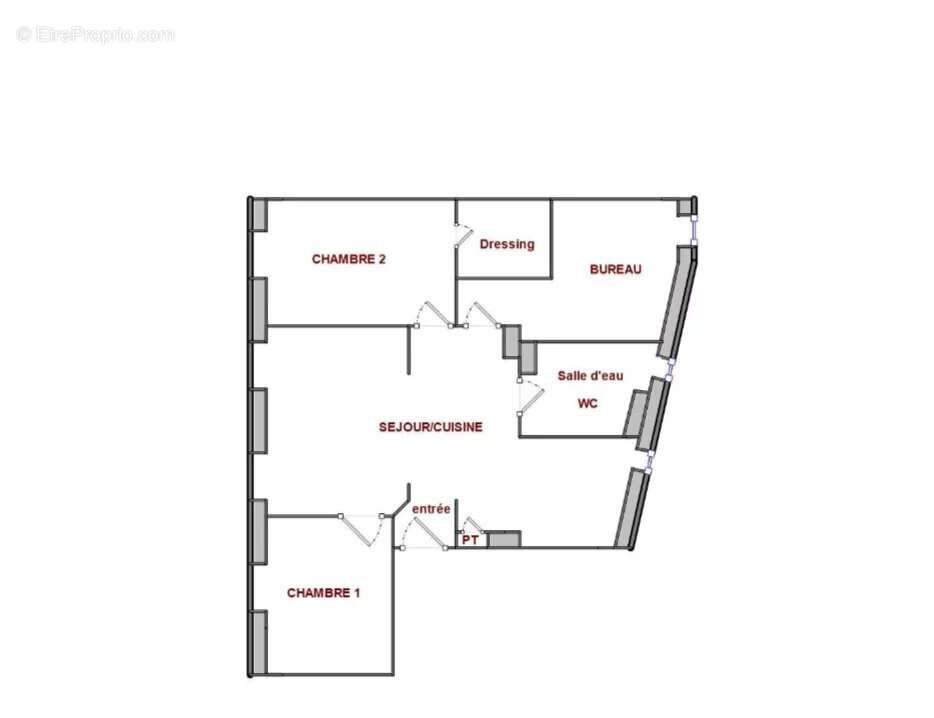 Nice Centre – Élégant appartement bourgeois rénové de 2 à 3 chambres - photo 17