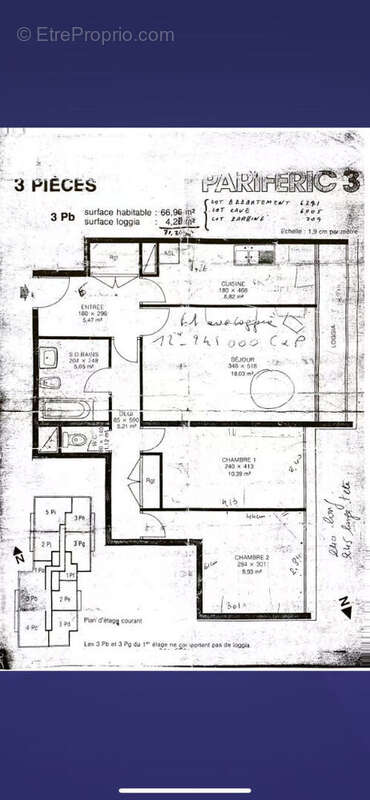 Appartement à AUBERVILLIERS
