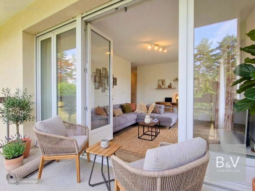 Appartement 3 pièces lumineux avec terrasse et parking - photo 2