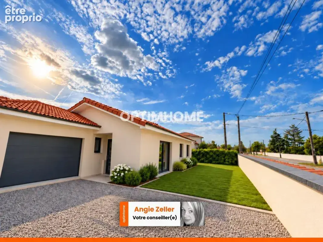 Maison individuelle 82 m² – 3 chambres – Garage – Saint-Romain-de-Jalionas - photo 2