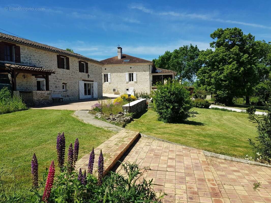 Propriété en pierre avec maison d'amis, piscine, dépendance et 1 hectare de terrain proche de Montaigu-de-Quercy (Tarn-et-Garonn - photo 8