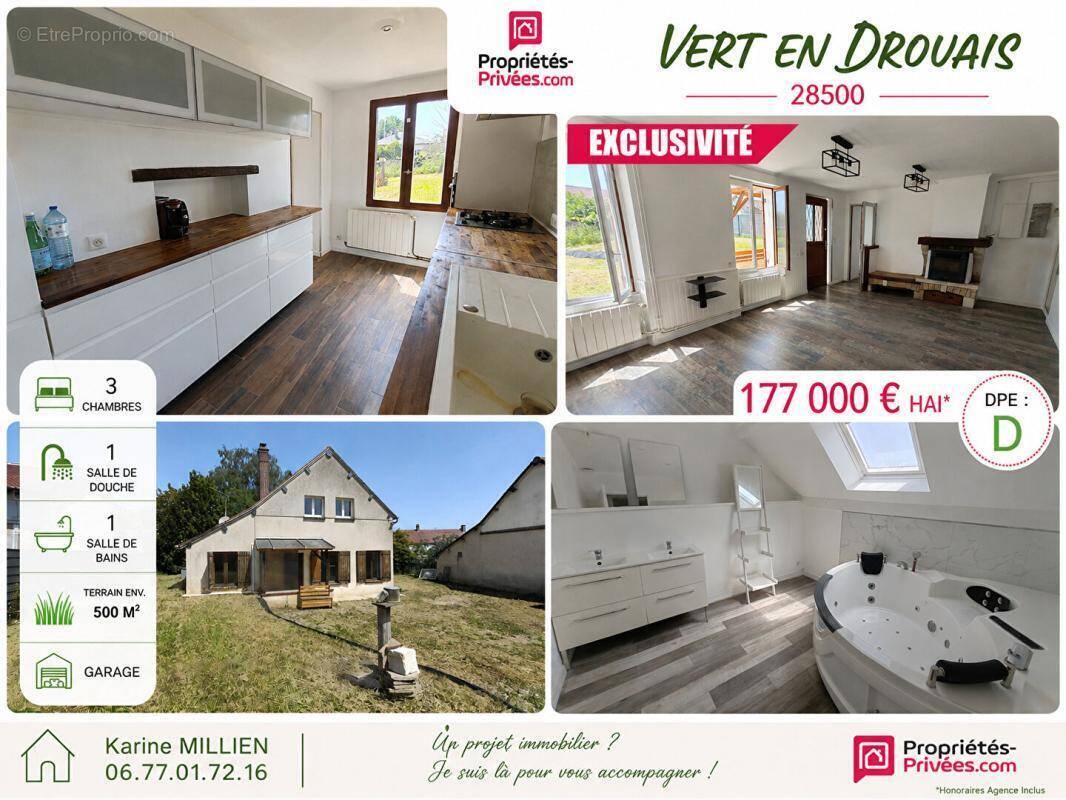 Maison à VERT-EN-DROUAIS