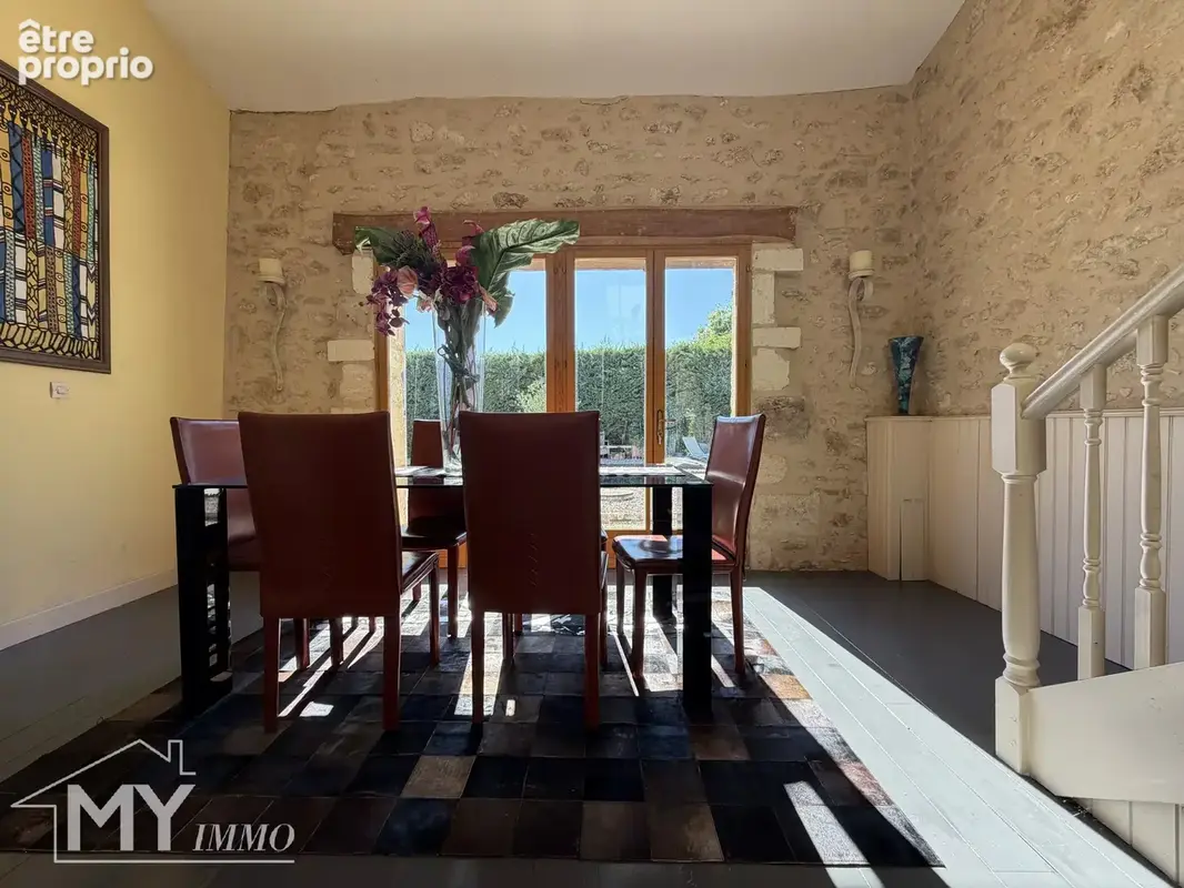 MONTCARET - Authentique maison en pierre avec piscine - photo 9