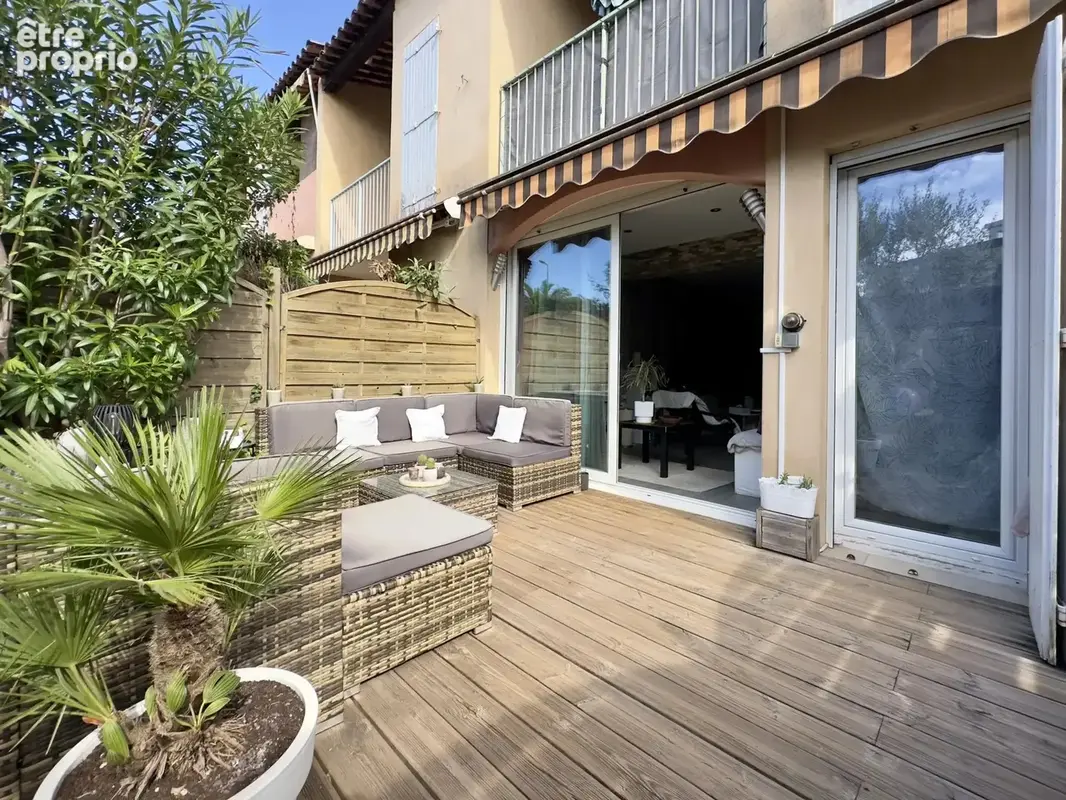 Villeneuve-loubet – studio avec jardin, terrasse & piscine - photo 7