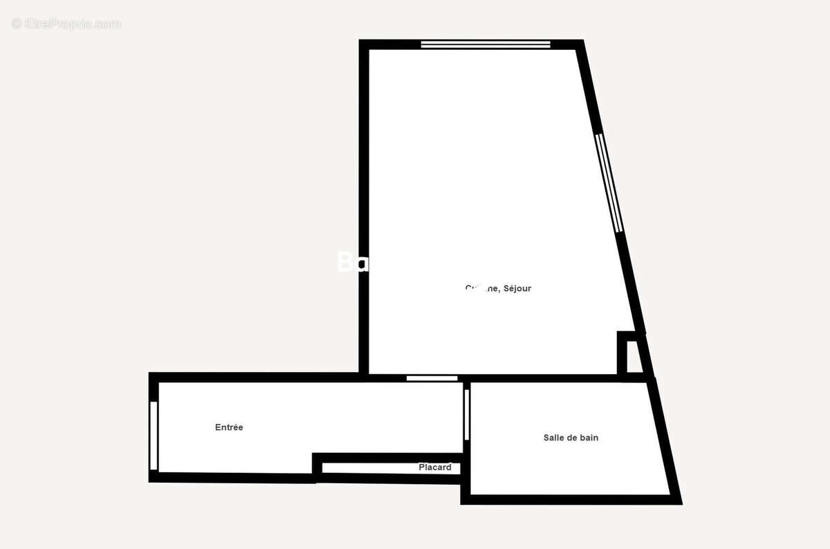 A vendre brest fac de medecine - appartement t1 29m² place de parking - ideal investisseur - photo 9