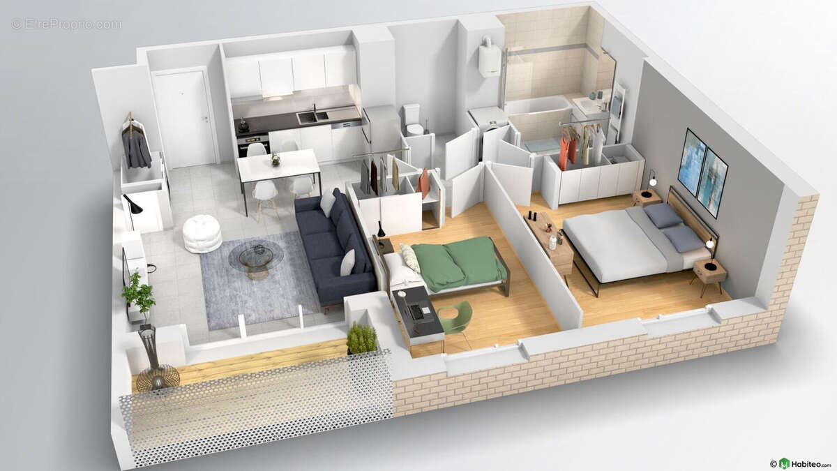 Appartement à TOULOUSE