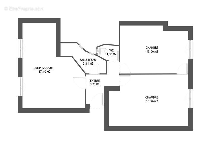 Appartement à PARIS-18E