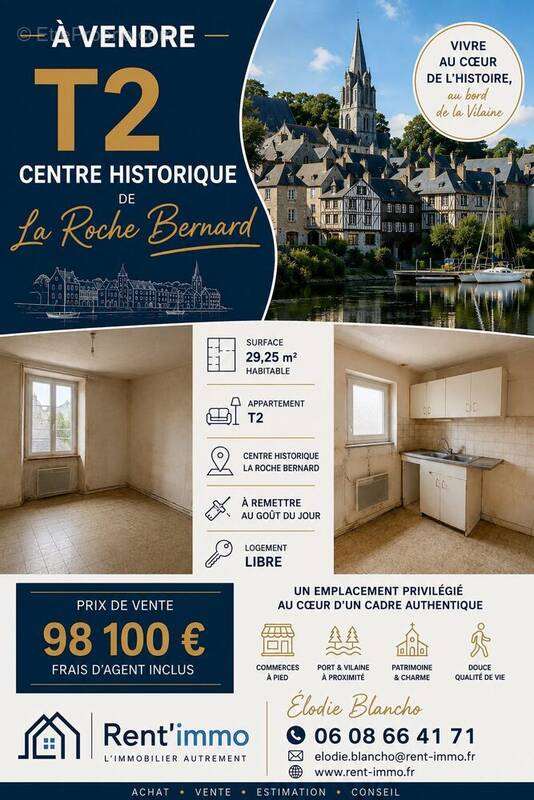 Appartement à LA ROCHE-BERNARD