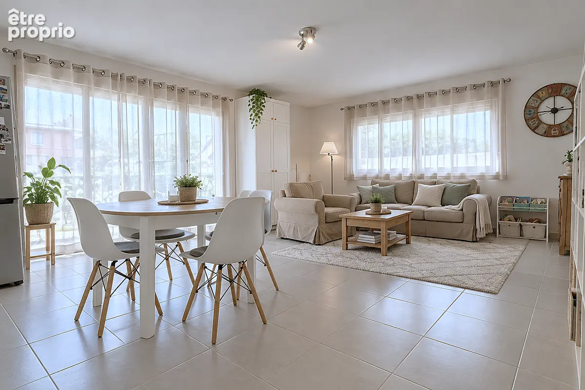 Appartement Thonon-les-bains 3 pièce(s) 68.9 m2 - photo 2