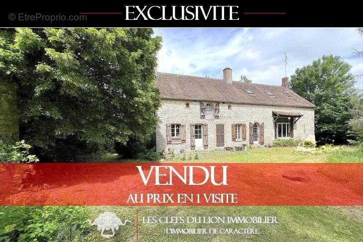Maison à VAUX-SUR-LUNAIN