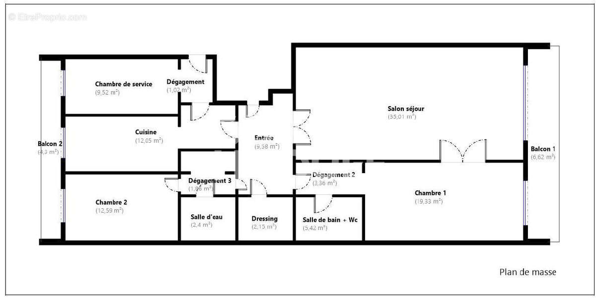 Appartement à PARIS-16E