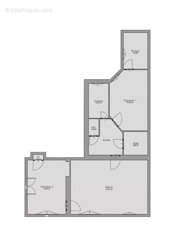 Appartement à PARIS-14E