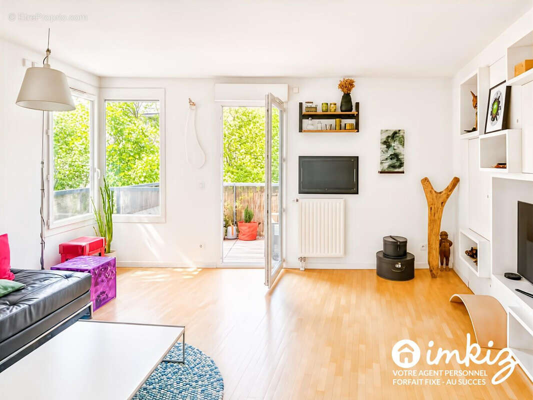3 pièces avec  terrasse parking ascenseur 17e - photo 2