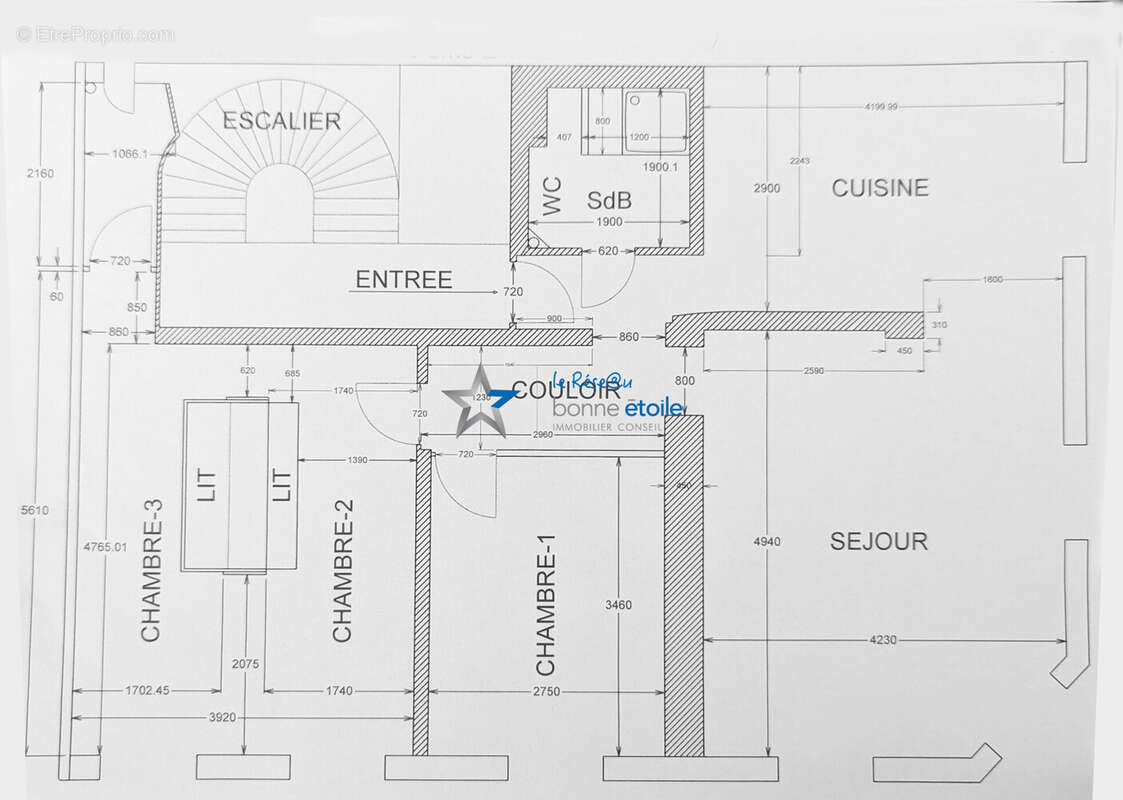 Appartement à PARIS-19E