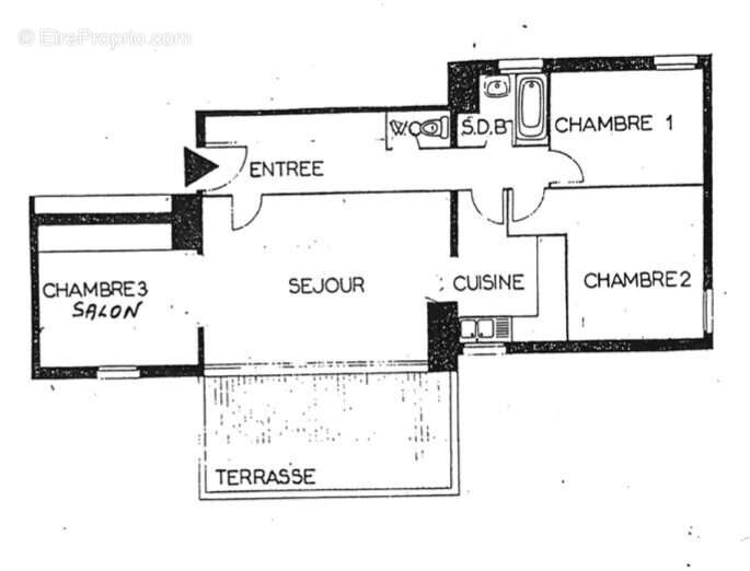 Appartement à BEAUSOLEIL
