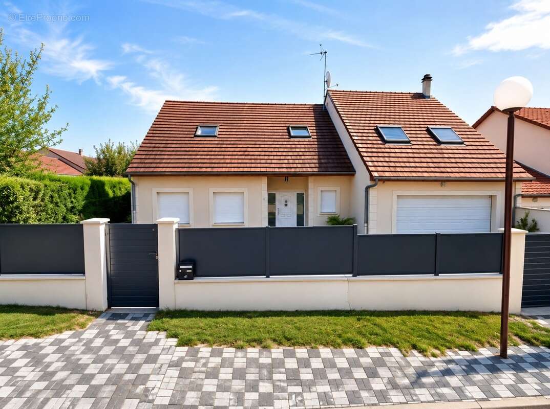 Maison moderne 236 m² – 6 ch - Piscine chauffée – Suite parentale – AUGNY - photo 16