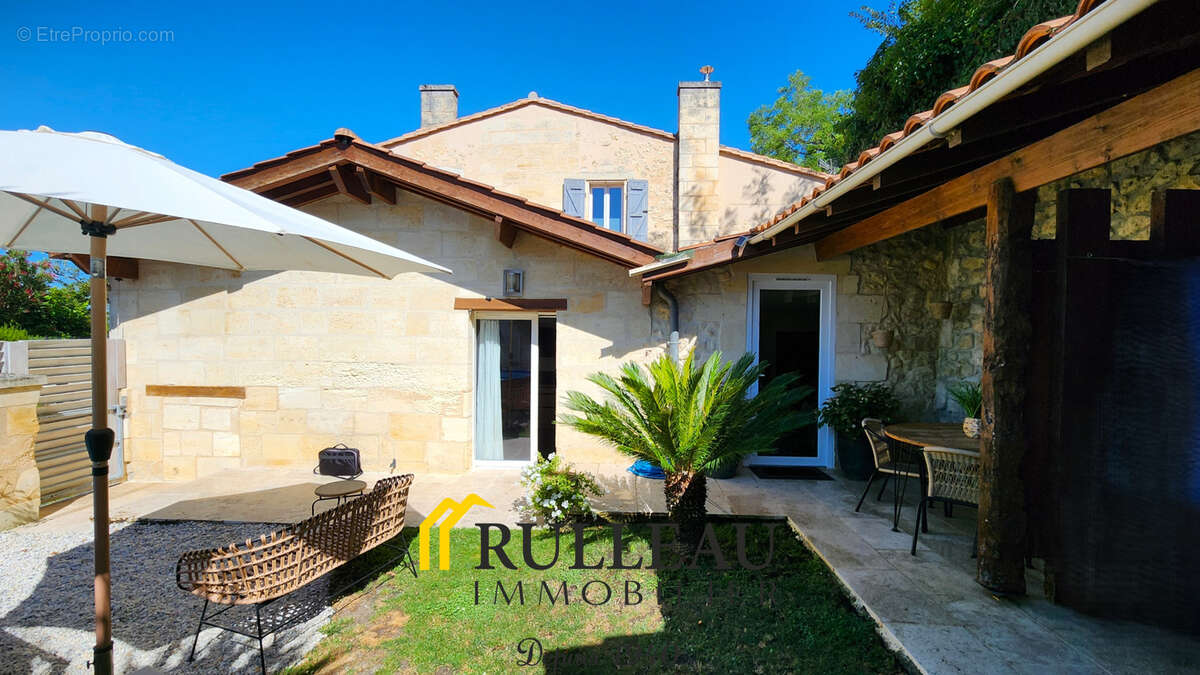 Maison à BAYON-SUR-GIRONDE