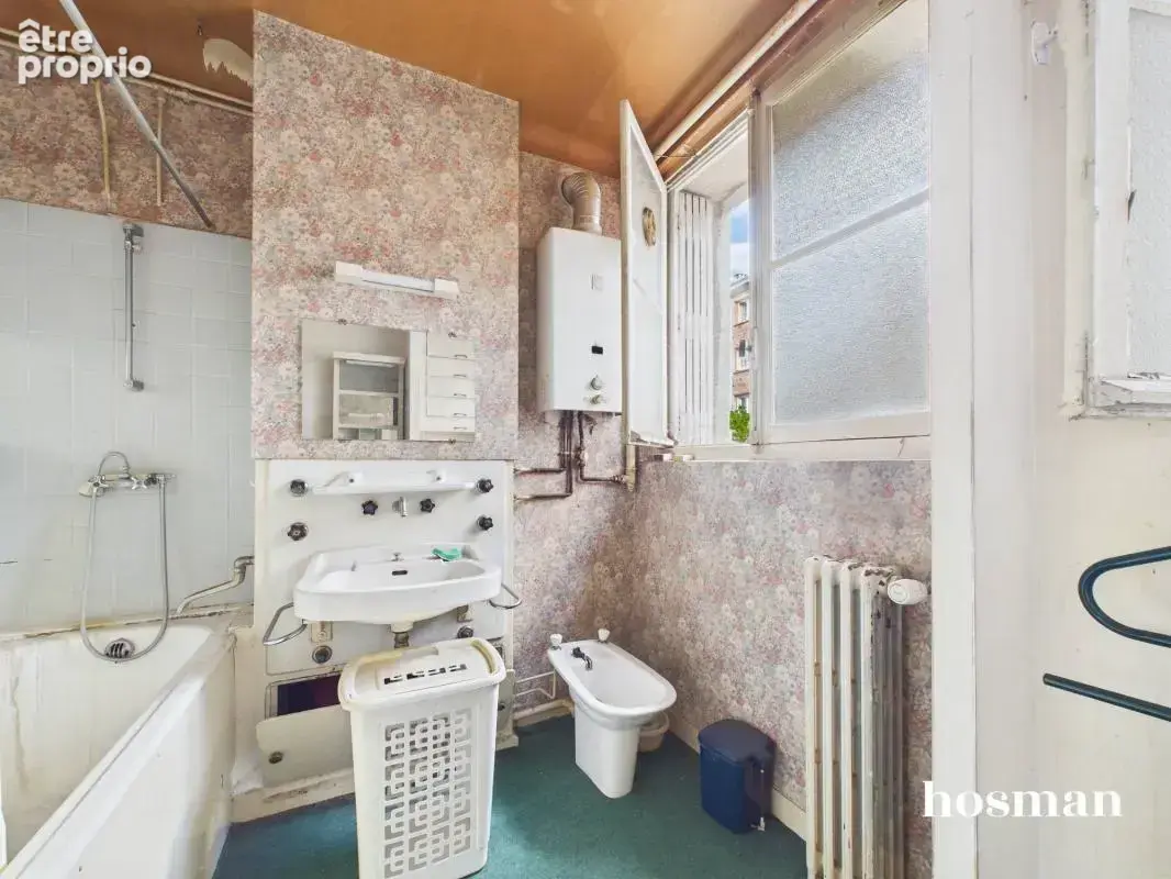 Appartement traversant 3 pièces de 70 m² à rénover - Rue d'Angoumois, Nantes - photo 14