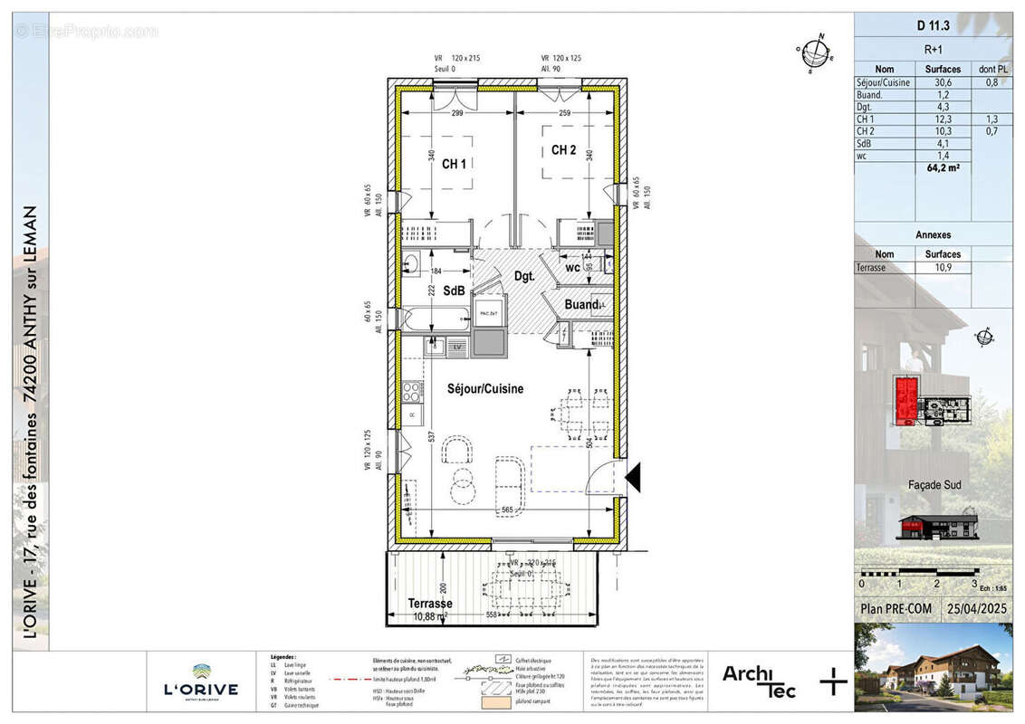 Appartement à ANTHY-SUR-LEMAN