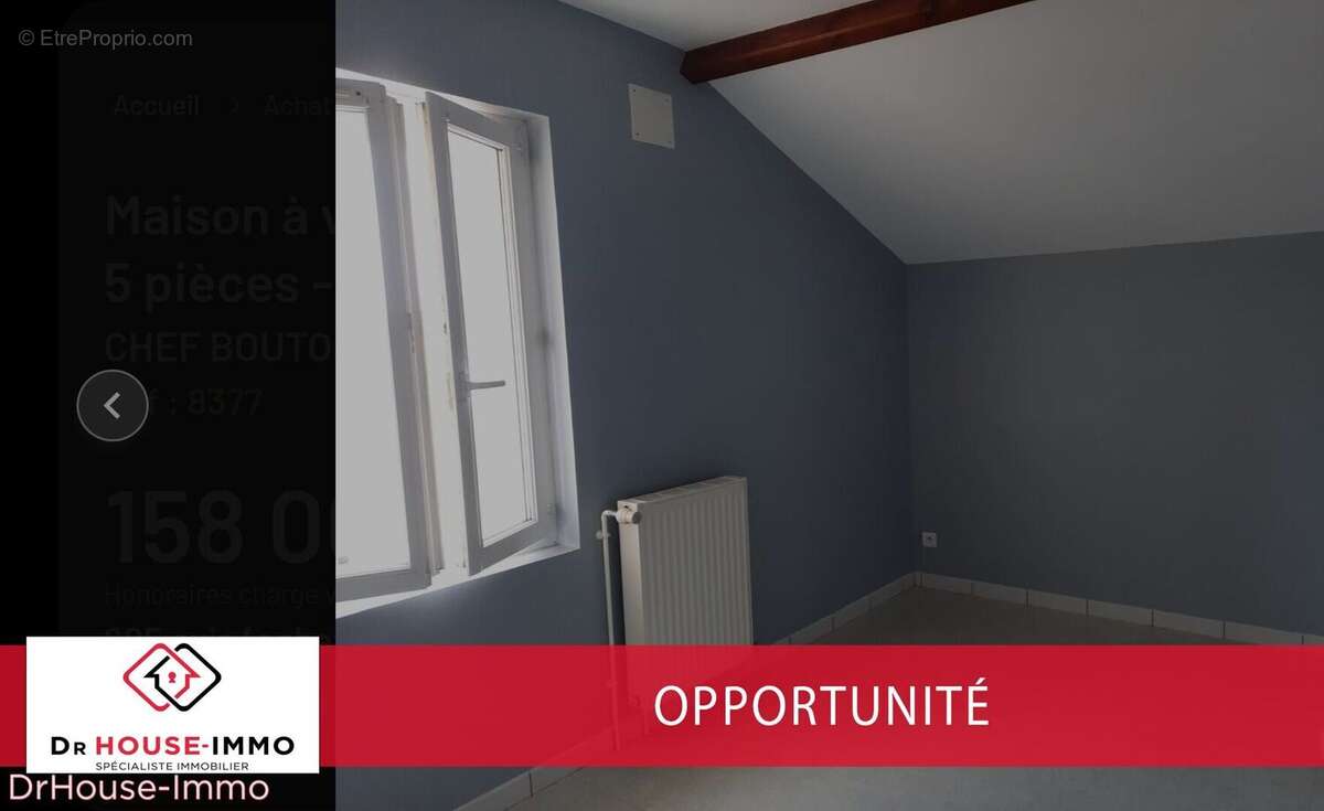 Maison à CHEF-BOUTONNE