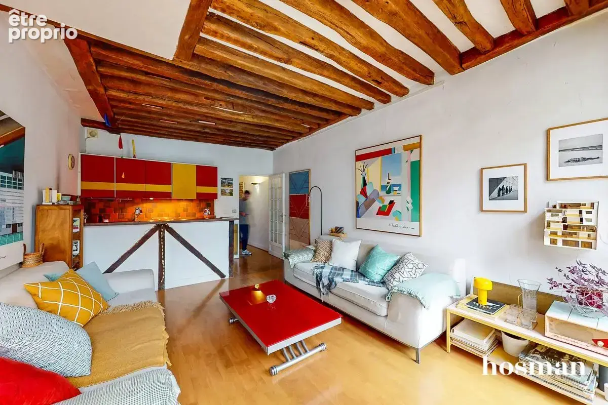 Appartement 2 pièces 40 m² lumineux avec vue dégagée - Rue Saint-Martin, Paris - photo 3
